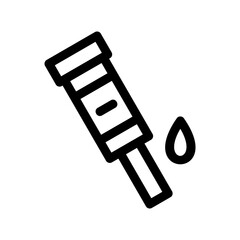 pregnancy test icon or logo isolated sign symbol vector illustration - high quality black style vector icons
