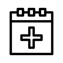 schedule icon or logo isolated sign symbol vector illustration - high quality black style vector icons
