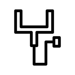 Obraz premium stethoscope icon or logo isolated sign symbol vector illustration - high quality black style vector icons 