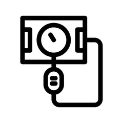 tensimeter icon or logo isolated sign symbol vector illustration - high quality black style vector icons
