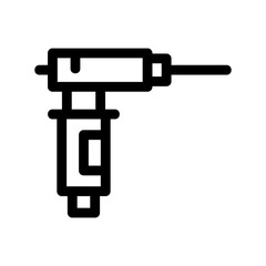 tooth drill icon or logo isolated sign symbol vector illustration - high quality black style vector icons
