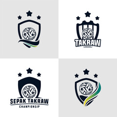 Fototapeta premium sports logo design vector icon illustration