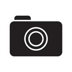 camera icon or logo isolated sign symbol vector illustration - high quality black style vector icons
