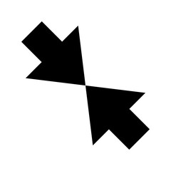 minimize icon or logo isolated sign symbol vector illustration - high quality black style vector icons
