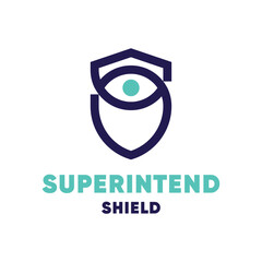 Obraz premium Security Eyes Logo