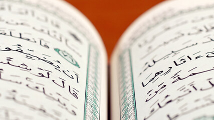 Quran the holy book of muslim religion