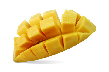 Sweet Mango fruit isolated on white background