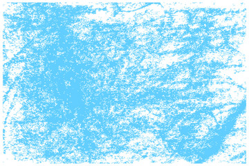 simple vector light blue curl crayon for background