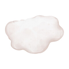 watercolor cloud, Baby Shower Element, Hand Drawn Illustration