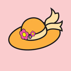 illustration of a hat