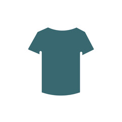 cotton polo shirt icon. Filled cotton polo shirt icon from clothes and outfit collection. Glyph vector isolated on white background. Editable cotton polo shirt symbol can be used web and mobile