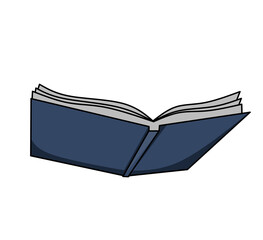 book illustration, book icon with an elegant concept, suitable for simple designs
