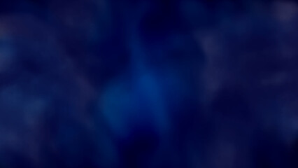 Fototapeta premium Dark blue watercolor background. Night sky gradient dark to light. Blue smoke background.