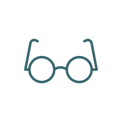 eyewear icon. Filled eyewear icon from fashion and things collection. Glyph vector isolated on white background. Editable eyewear symbol can be used web and mobile