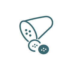 cucumber icon. Filled cucumber icon from vegetables and fruits collection. Glyph vector isolated on white background. Editable cucumber symbol can be used web and mobile