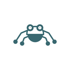 Fototapeta premium robot insect icon. Filled robot insect icon from technology collection. Glyph vector isolated on white background. Editable robot insect symbol can be used web and mobile