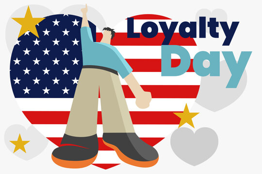Illustration vector graphic of loyalty day