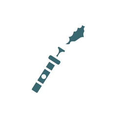 electronic cigarette icon. Filled electronic cigarette icon from technology collection. Glyph vector isolated on white background. Editable electronic cigarette symbol can be used web and mobile