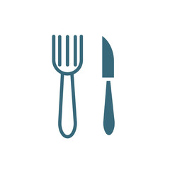 thin knife icon. filled thin knife icon from restaurant collection. flat glyph vector isolated on white background. Editable thin knife symbol can be used web and mobile
