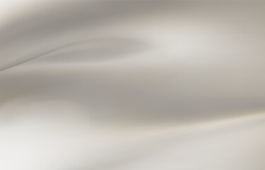 White background. Abstract light white metal gradient. Shiny blur texture background. Geometric texture wall with light reflections. White wallpaper. 3D Vector illustration.