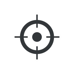 Obraz premium target icon.filled target icon from business collection. flat glyph vector isolated on white background. Editable target symbol can be used web and mobile