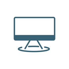 computers icons. Filled computers, button icon from computer and tech collection. Flat glyph vector isolated on white background. Editable computers symbol can be used web and mobile