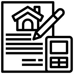 loan line icon,linear,outline,graphic,illustration