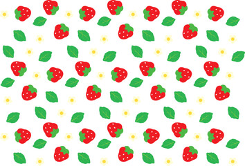 いちごの背景・壁紙