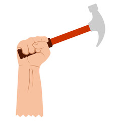 Labor Day Profession Hand