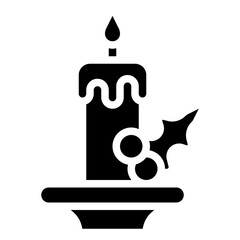 candle glyph icon,linear,outline,graphic,illustration