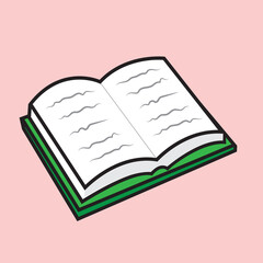 illustration of a book