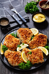 baked in oven panko breaded pork chops on bone