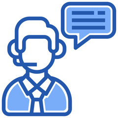 customer support line icon,linear,outline,graphic,illustration