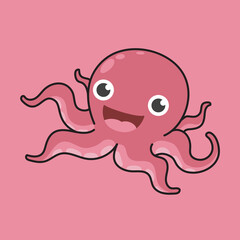 illustration of a octopus