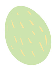 Watercolor easter egg