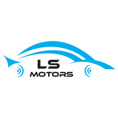 LS Motors Logo Design Vactor 