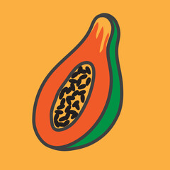 illustration of a pumpkin