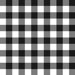 Aesthetic black gingham tartan checkers plaid checkerboard texture background illustration perfect for banner and fabric.