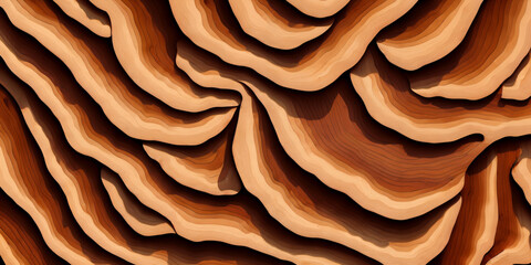 Abstract forms wood texture background. Generative AI
