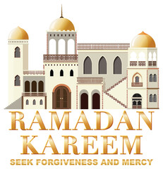 Ramadan Kareem Poster Vector