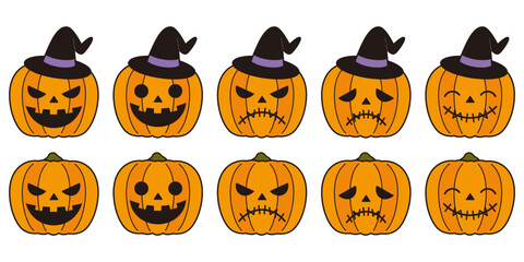 ジャックオーランタン　線あり