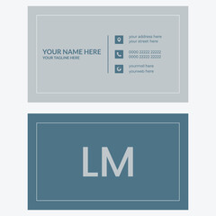 Professional Simple Business Card Design