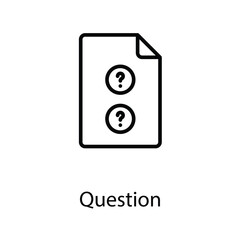 Question icon design stock illustration