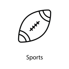 Sports icon design stock illustration