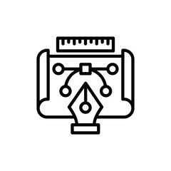 Vector Image icon in vector. Illustration