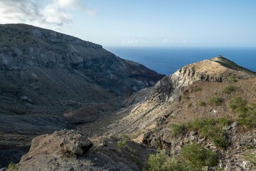 Eastern part of the Ascension island