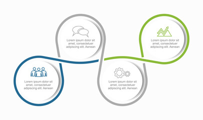 Infographic design template with place for your data. Vector illustration.