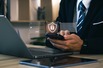 Cyber security internet and networking concept. information security and encryption, Cyber, firewall security, Data protection.