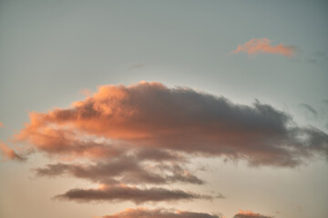 dreamy sky natural background. nature abstract image use for sky replacement.