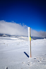 A winter hiking in Vitosha mountain.